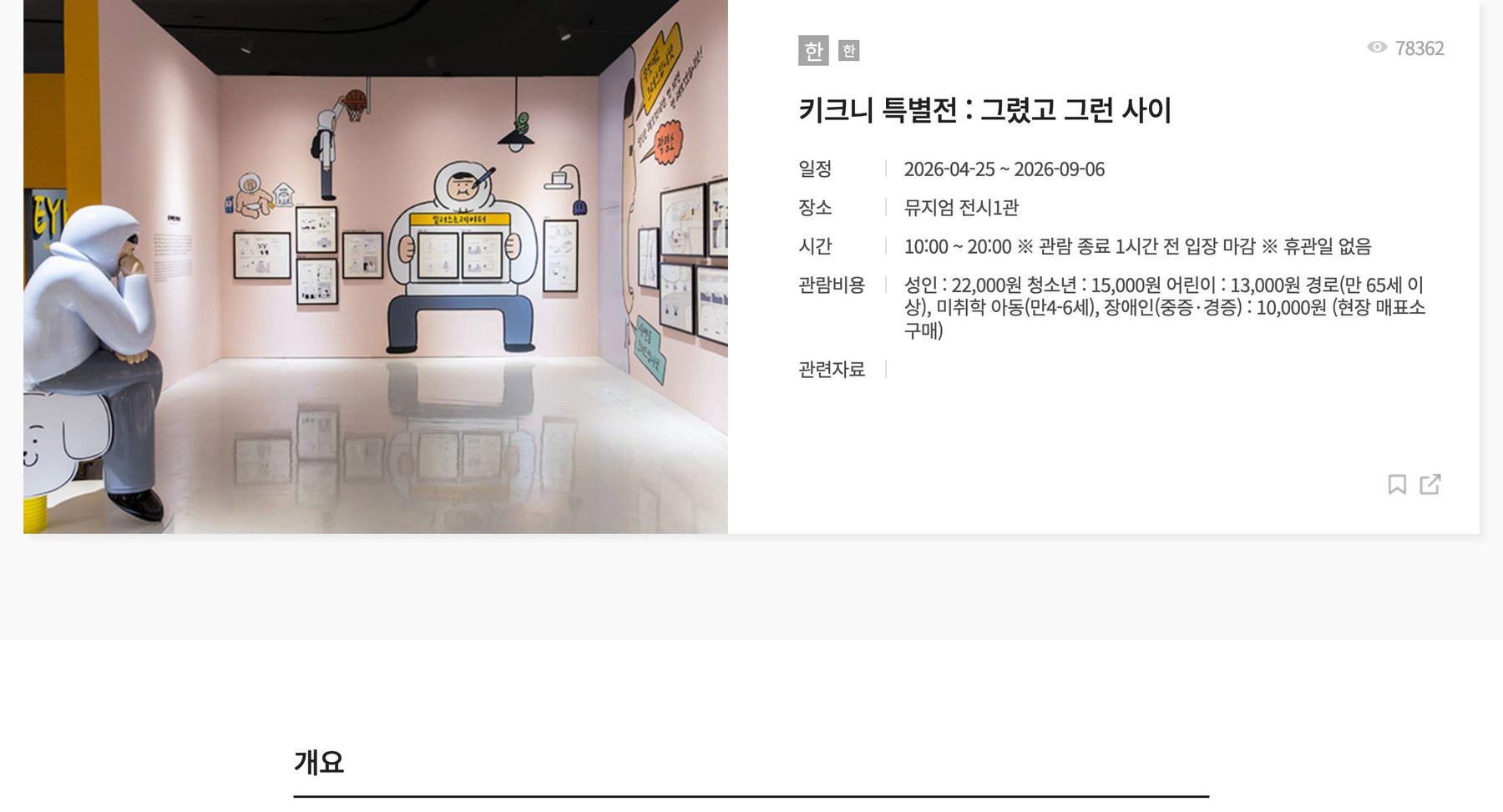 키크니 특별전: 그렸고 그런 사이